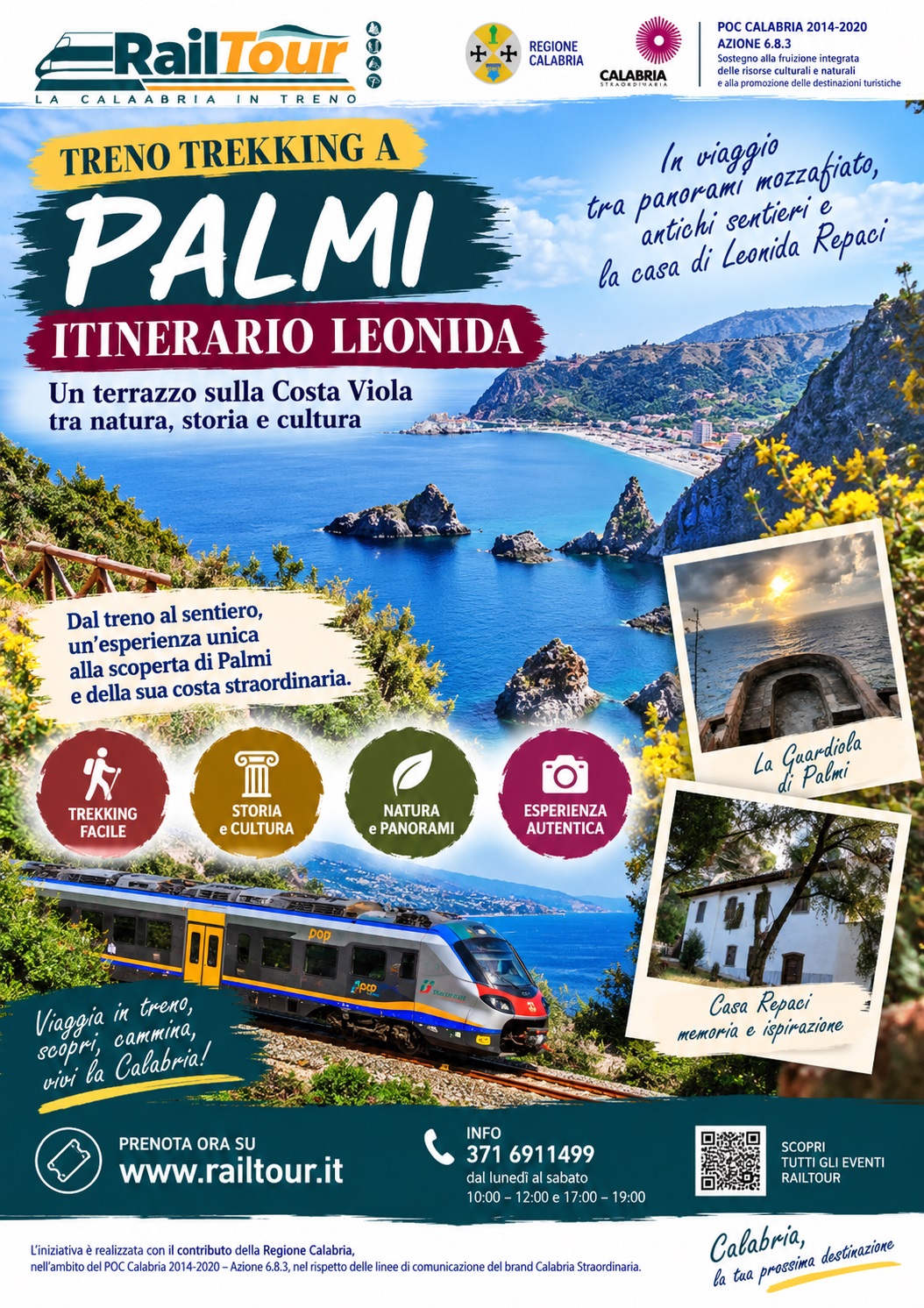 TRENO TREKKING A PALMI – ITINERARIO LEONIDA
